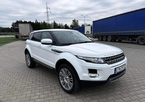 Land Rover Range Rover Evoque cena 71900 przebieg: 179249, rok produkcji 2012 z Boguszów-Gorce małe 137